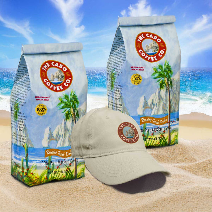 2 lb. Medium & Cabo Coffee Cap Bundle