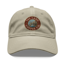 Load image into Gallery viewer, Cabo_Coffee_Baseball_Cap_Front_Khaki_Mockup.png