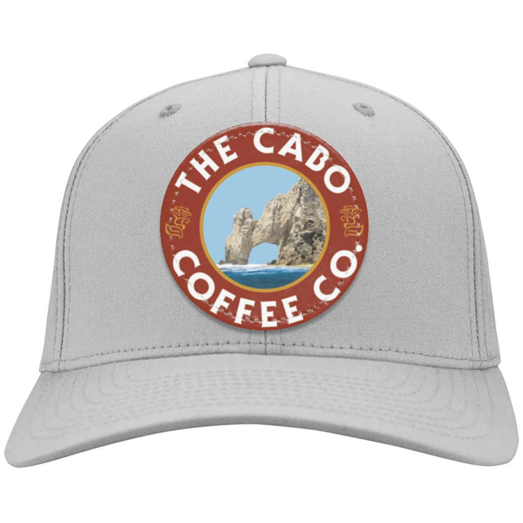 CP80 Twill Cap with Patch - The Cabo Coffee Company