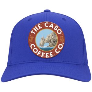 CP80 Twill Cap with Patch - The Cabo Coffee Company