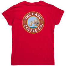 Load image into Gallery viewer, Gildan Womens Cabo Coffee t-shirt - The Cabo Coffee Company